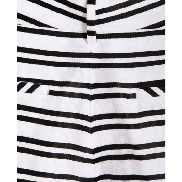 J BRAND Caldwell Cropped Stripe Pants Culottes - Picture 8 of 12